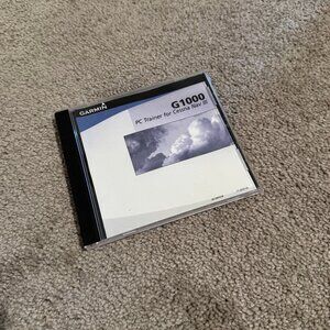 Garmin G1000 PC Trainer for Cessna Nav III version 8.01 CD DVD Software Aviation